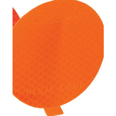 REFLECTOR-ROUND YEL