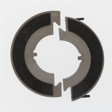 BRAKE-CLUTCH 2", 2 PIECE, 2.5X2.570