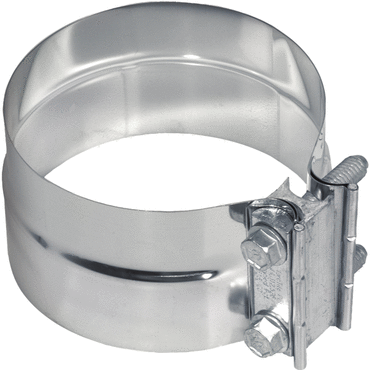 Exhaust Clamp - WB Preformed 5" Stainless Steel