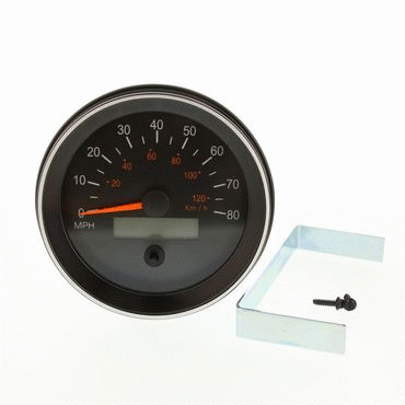 Gauge-Speedo Elec 128mm 0-80 W/Trip 900