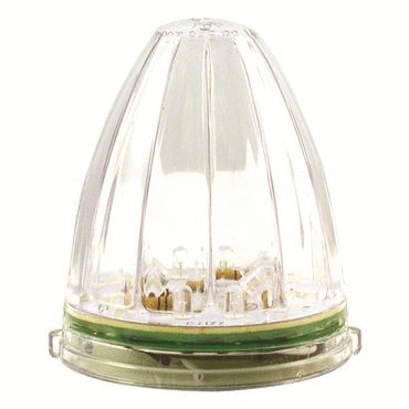 PETERBILT BULLET CAB CLEAR AMBER LED (19