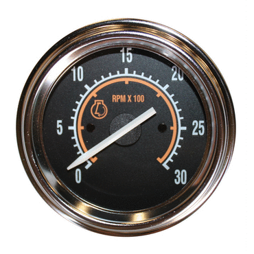 Tachometer- Rpm No Hourmeter Chr Bezel