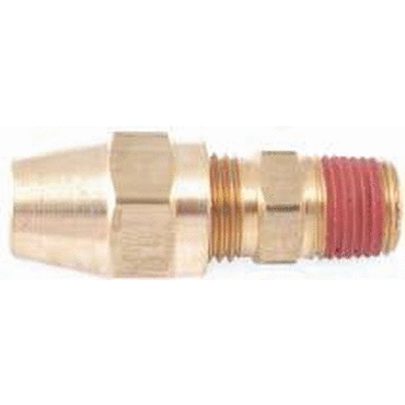 MALE CONNECTOR 1/2 X 3/8