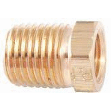 REDUCER BUSHING 3/8 X 1/4 BRASS