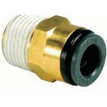 PUSH-LOCK MALE CONNECTOR 1/4 X 1/4