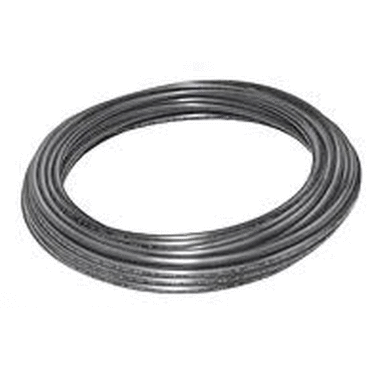 NYLON TUBING 1/8"OD X 100'COIL BLACK