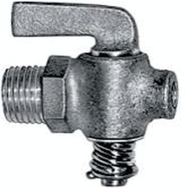 AIR TANK DRAIN COCK - LEVER HANDLE