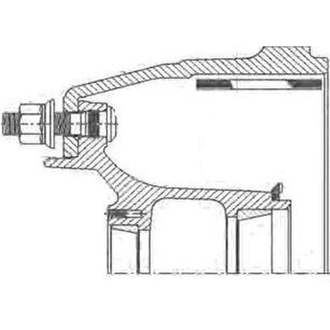 BRAKE DRUM  15 X 6